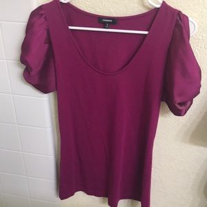 Open sleeved work blouse